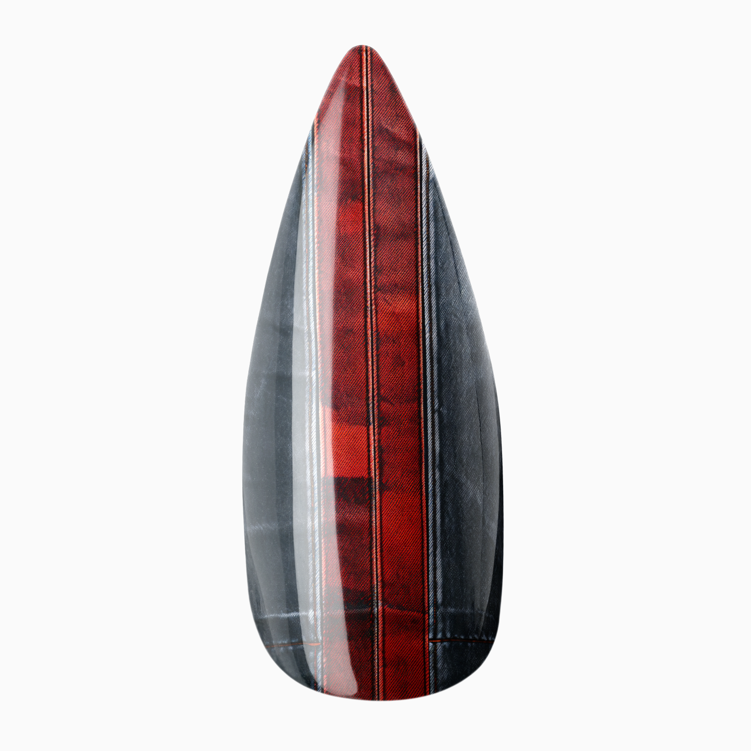 Denim Red Stripe