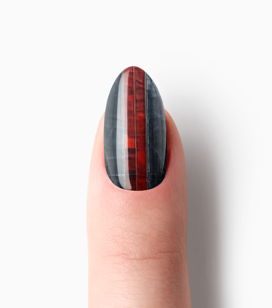 Denim Red Stripe